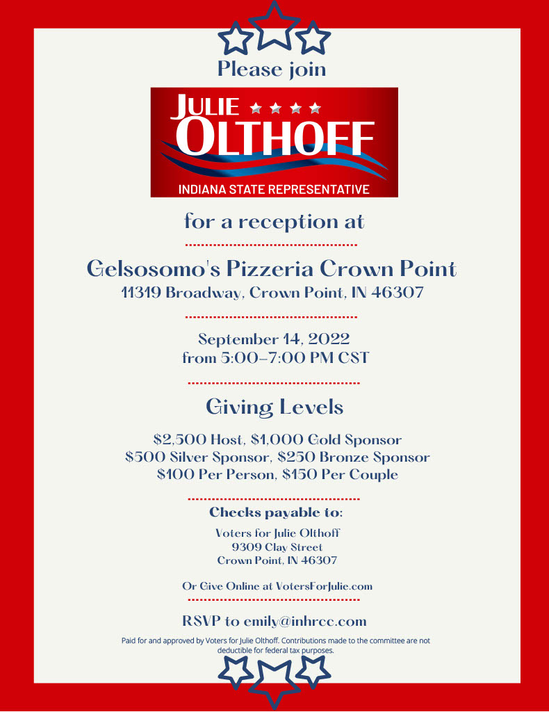 Olthoff 9-14-22 Fundraiser Flyer